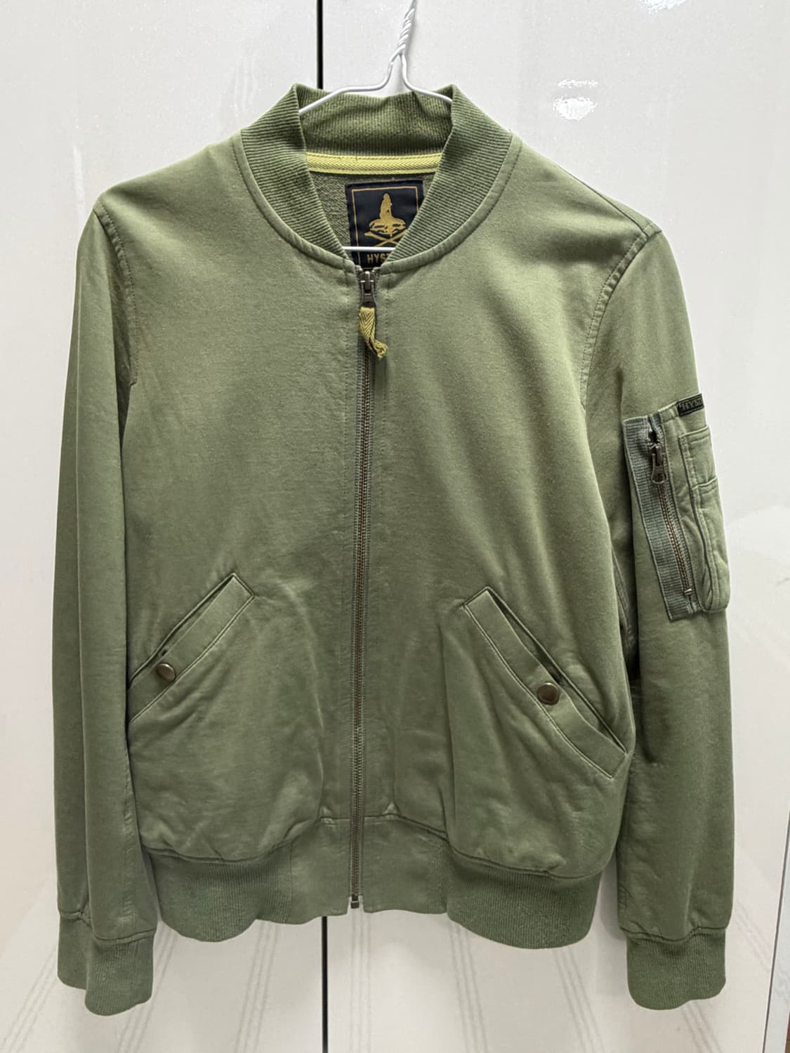 히스테릭 글래머 카키 집업 자켓 상품이미지1