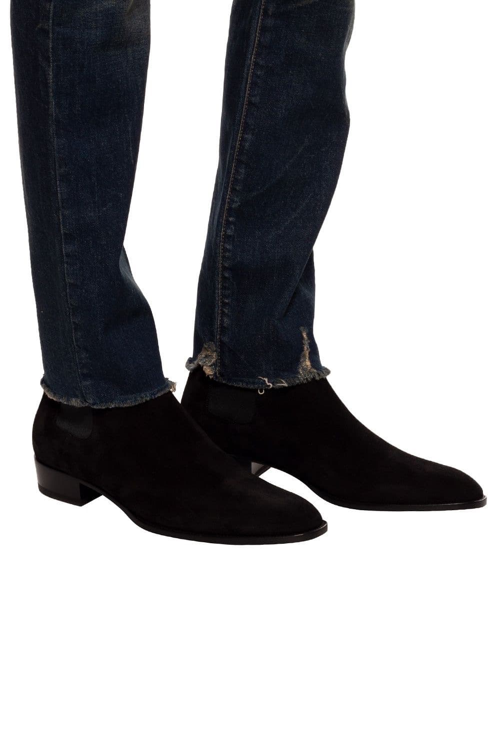 Saint Laurent Suede Chelsea Boots (41.5) 상품이미지1
