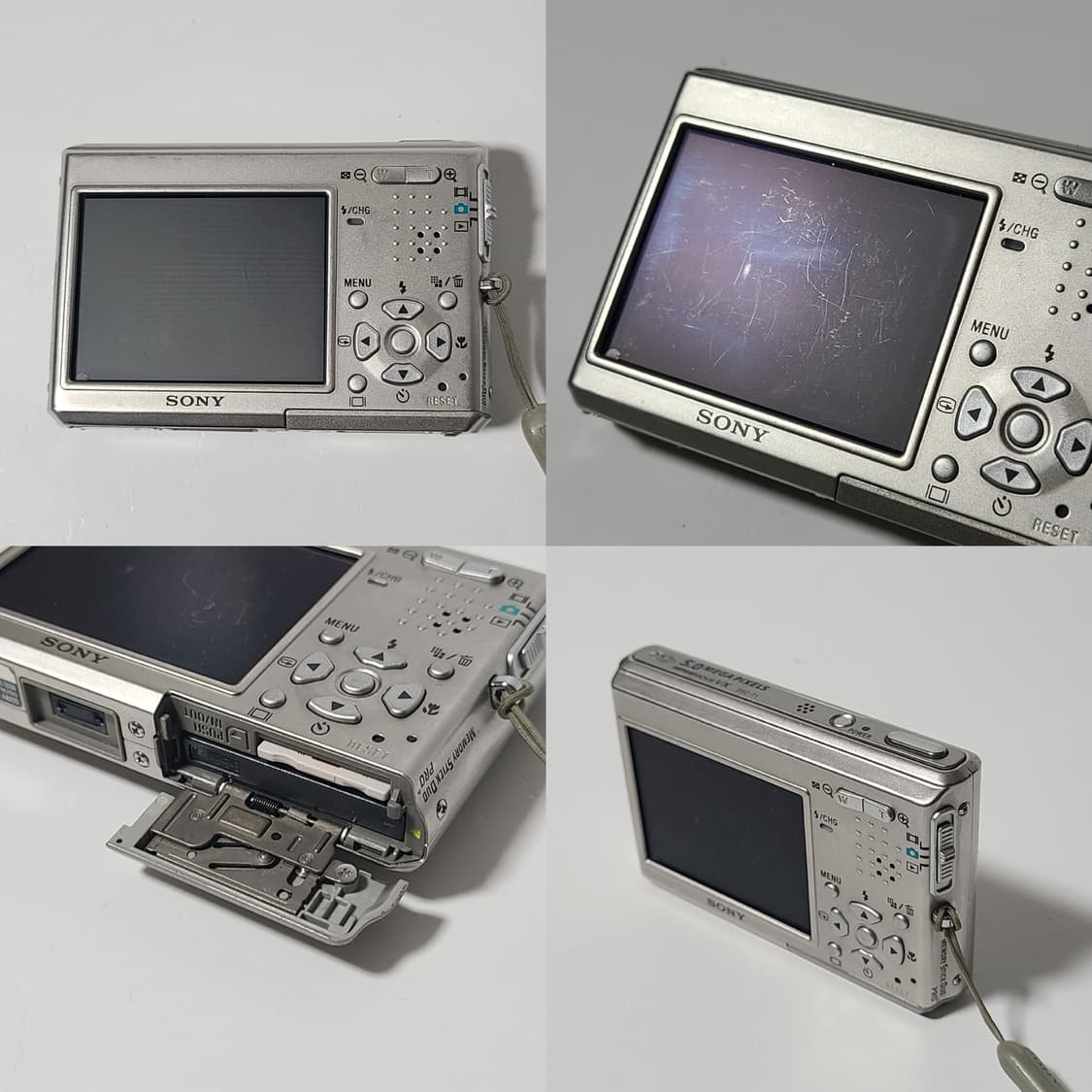 소니 사이버샷 DSC-T1 빈티지 디카 디지털 카메라 상품이미지8