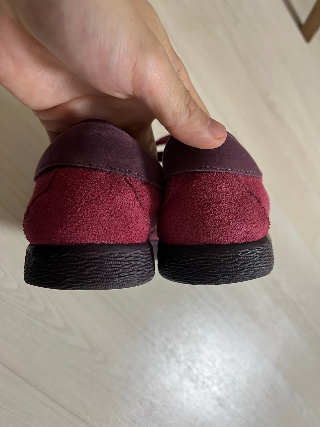 아디다스 토바코 그루엔 컬리지에이트 버건디_265 상품이미지5