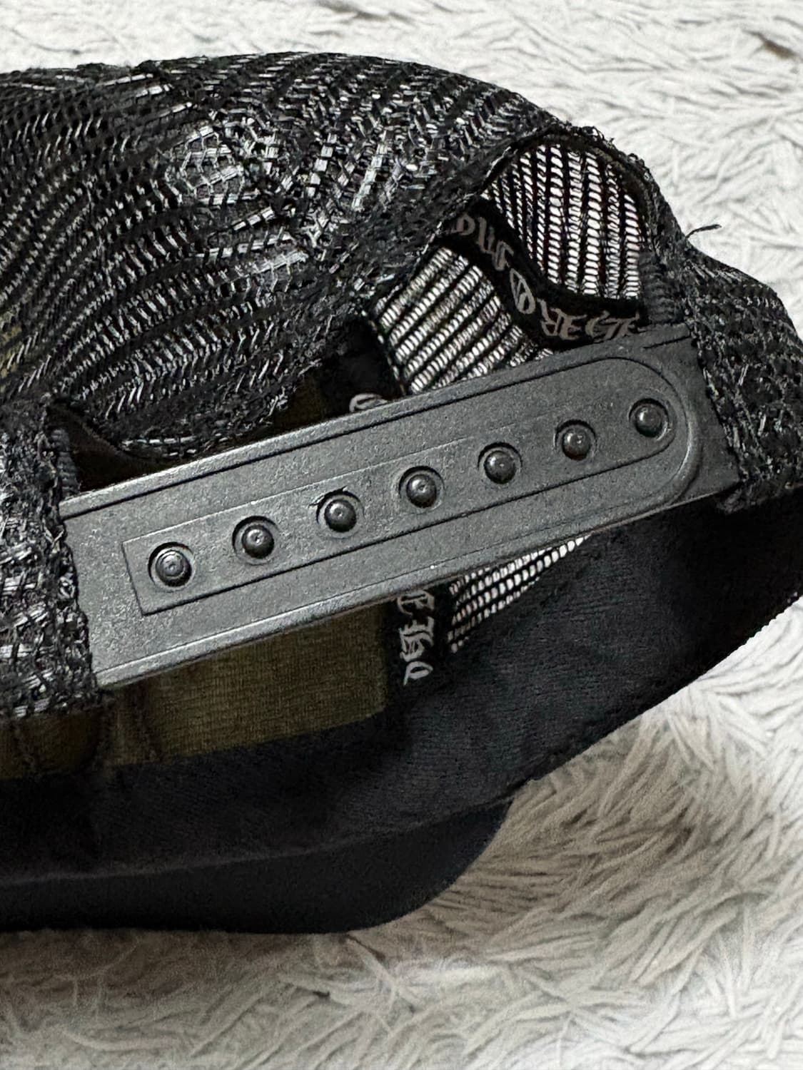 크롬하츠 세테터리 트러커햇 블랙/레드 상품이미지4