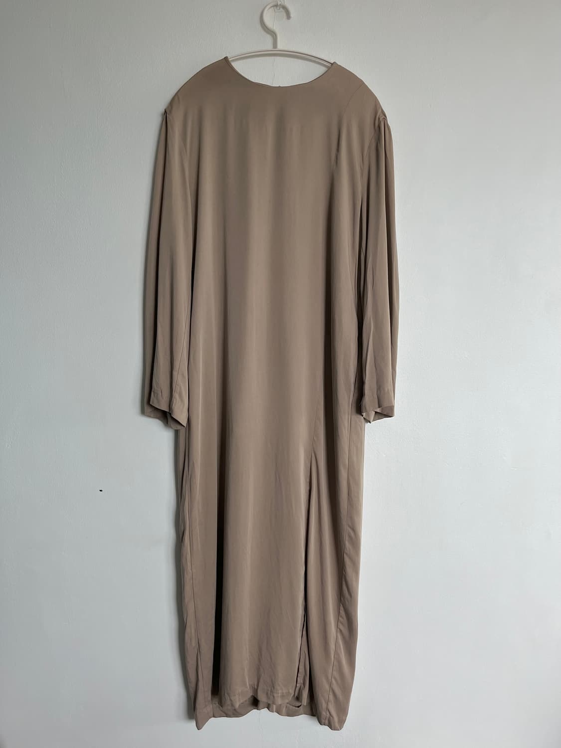 tencel long dress (beige) 상품이미지1