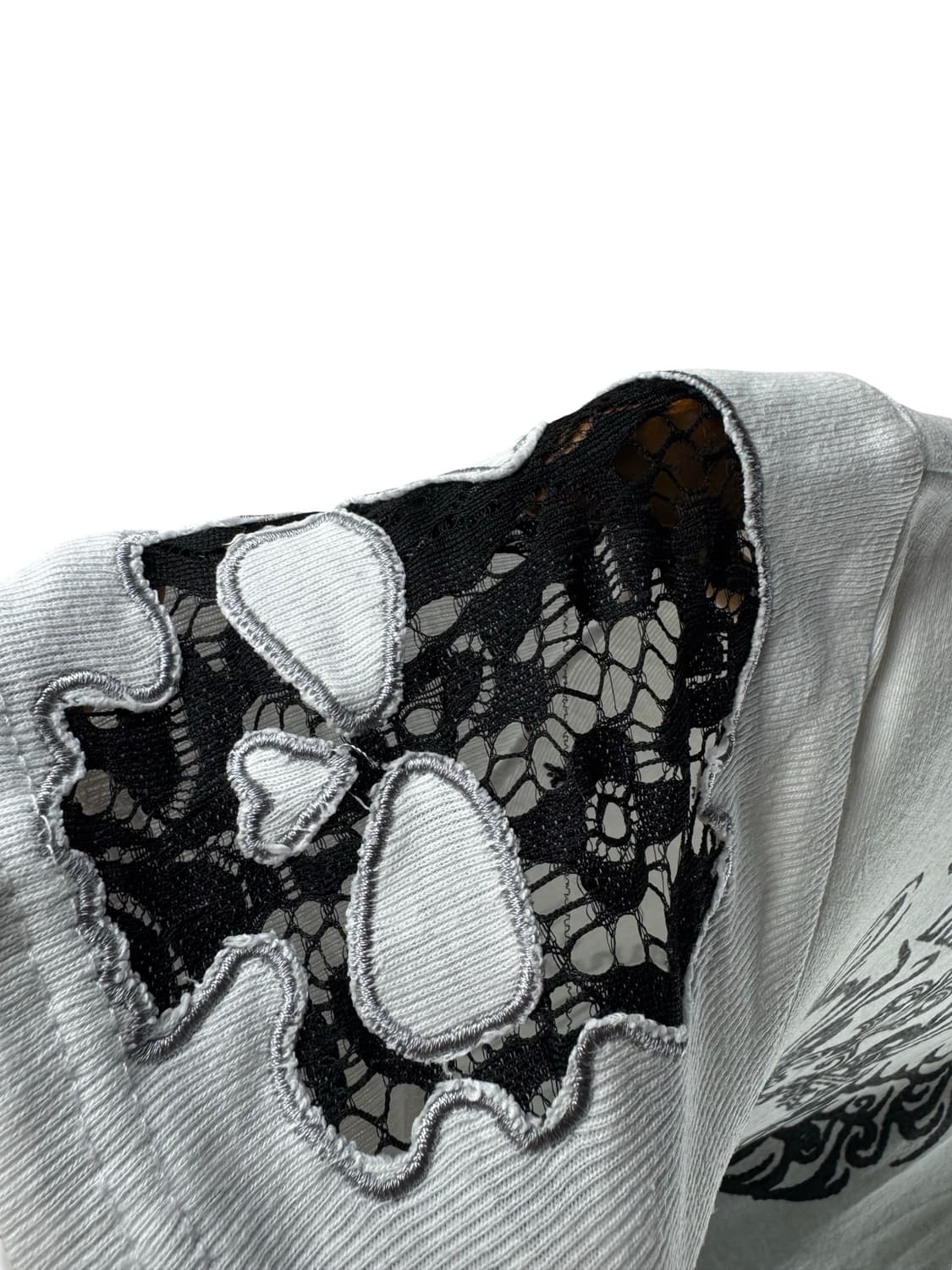 JPN 펑크 트라이벌 크로스 스컬 딱붙티2823 상품이미지5