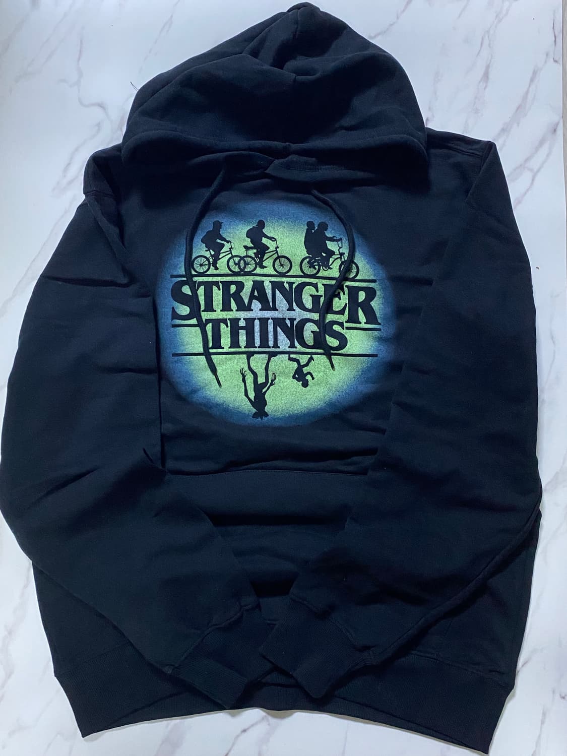 Netflix 굿즈 기묘한 이야기 후드티 상품이미지1