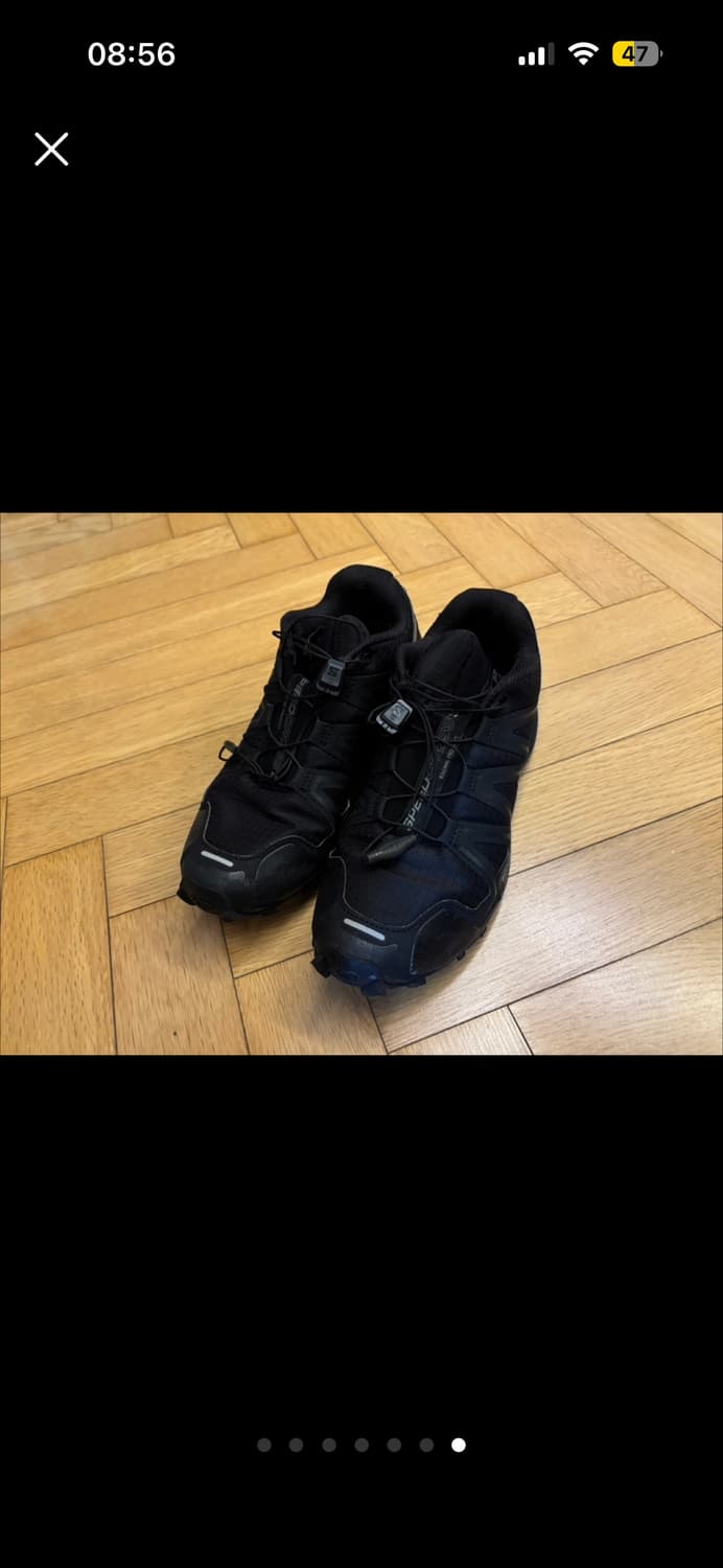 살로몬 스피드크로스 3 블랙 콰이엇 쉐이드 상품이미지7