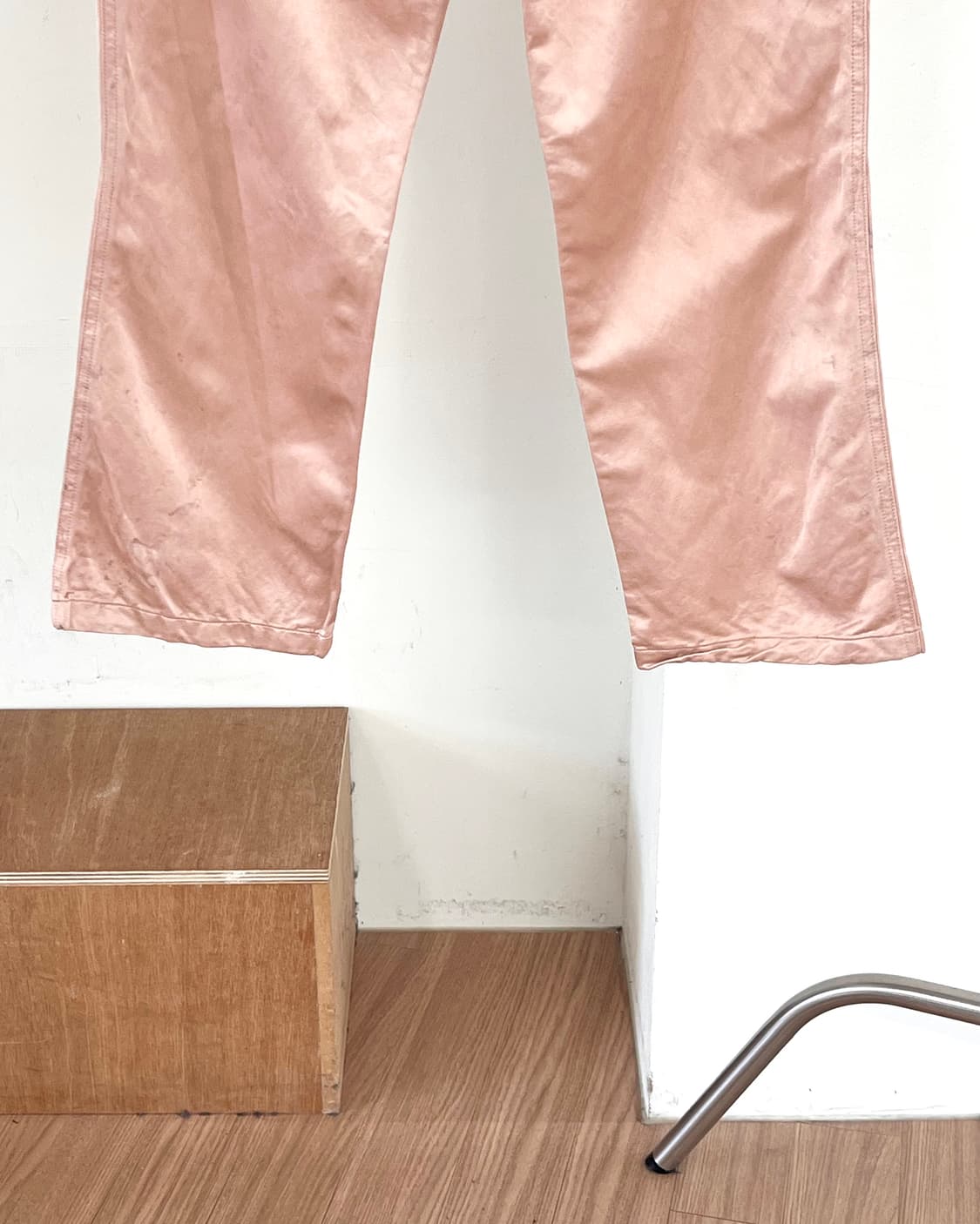 크리스찬 디올 핑크 새틴 카프리 팬츠 상품이미지6