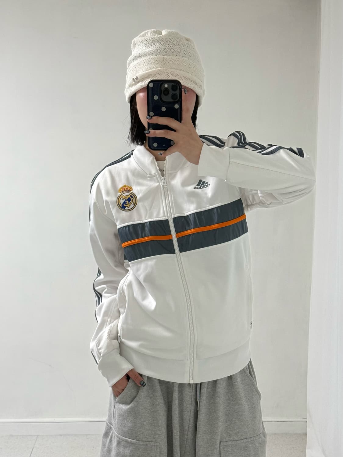 아디다스 화이트 레알마드리드 져지 상품이미지1