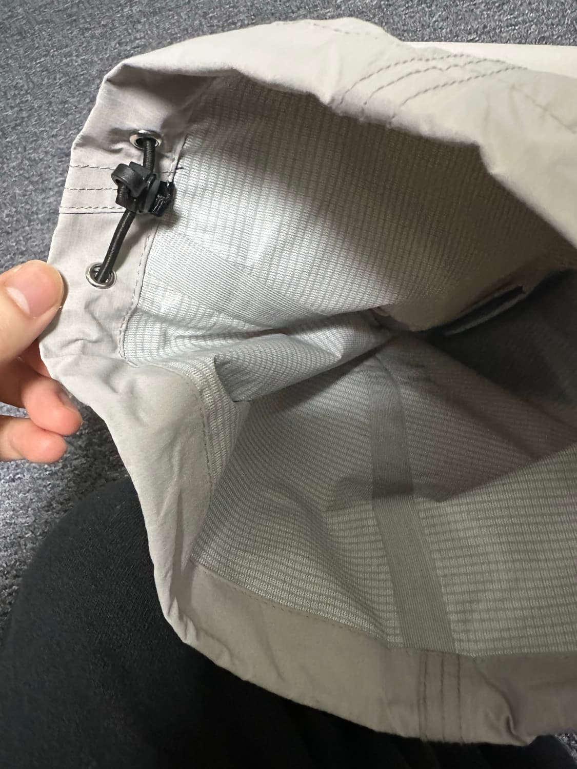 23fw 산산기어 2.5L 윈드블록 팬츠 그레이 1 상품이미지5