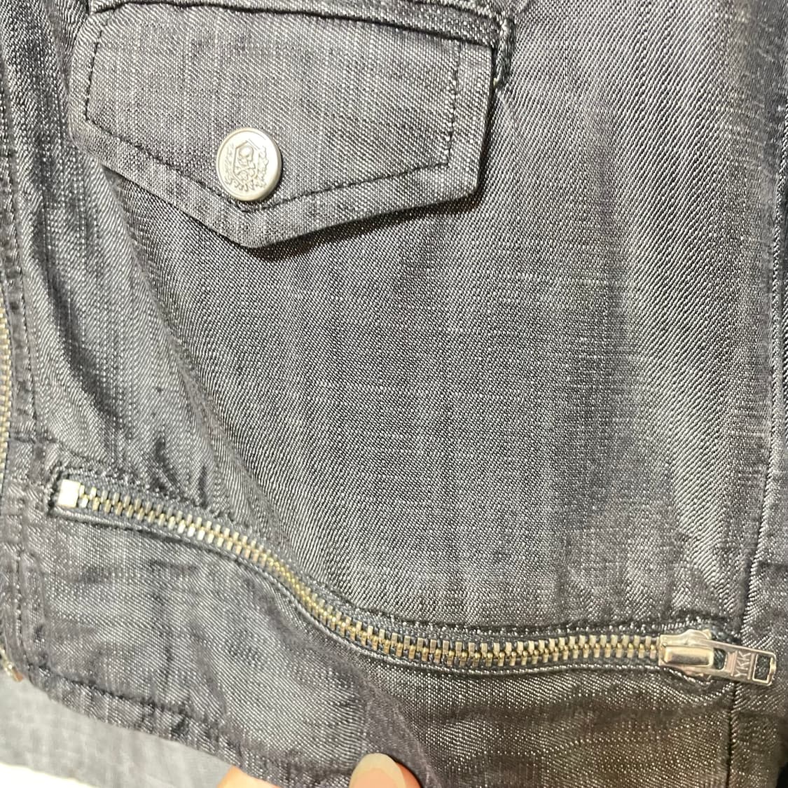 더 쿠플스 레이온 라이더 자켓 XS 상품이미지6