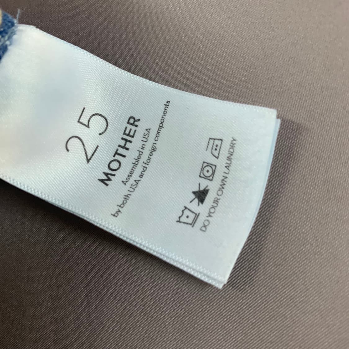 25인치 MOTHER 마더 트리퍼 부츠컷 스판 데님 청바지 상품이미지8