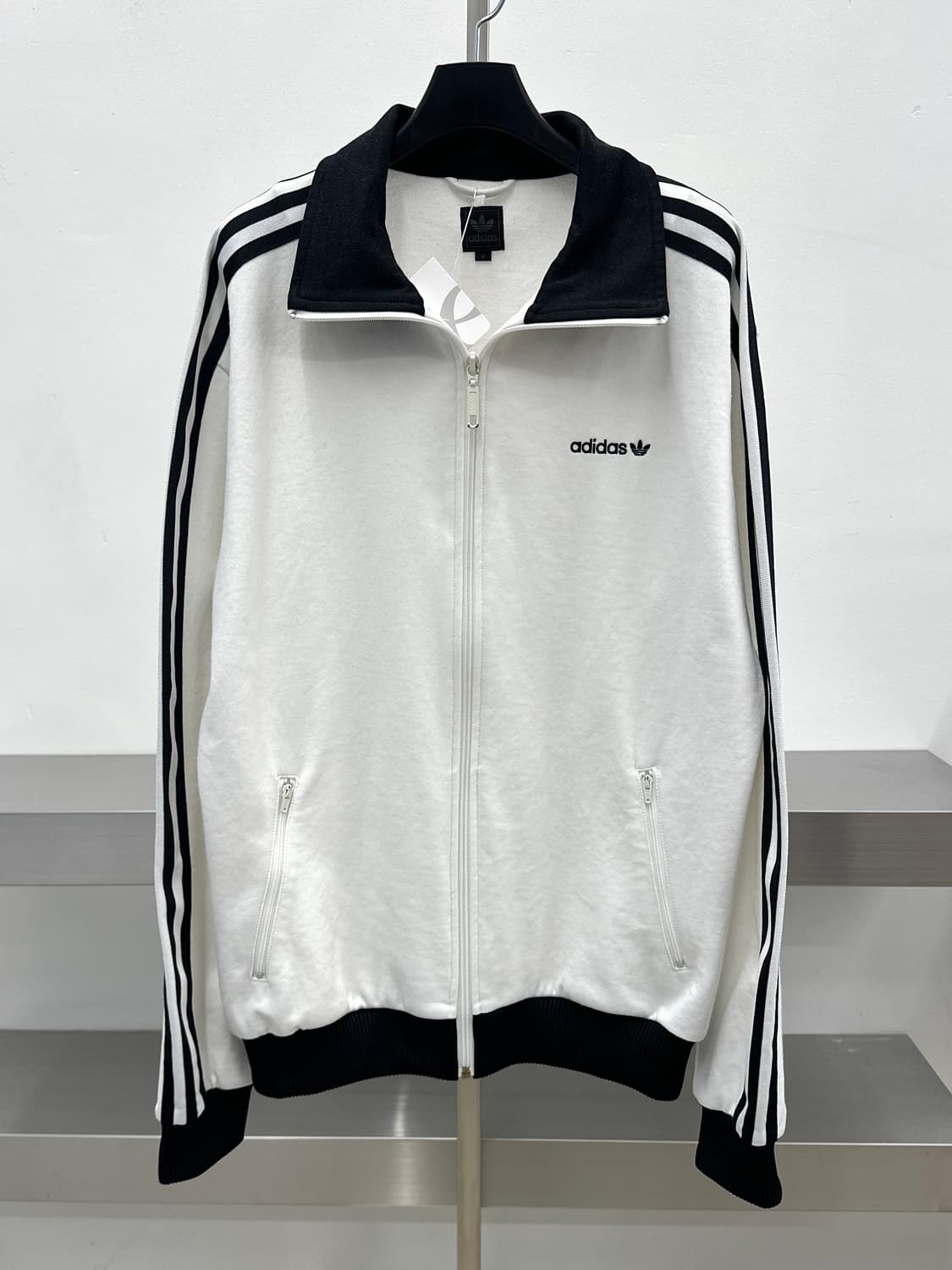 아디다스 화이트/블랙 베켄바우어 져지  상품이미지4