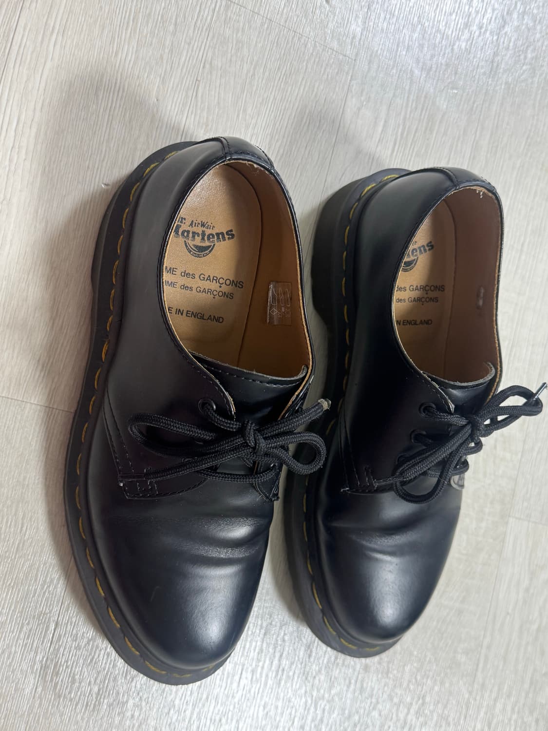 꼼데가르송 닥터마틴 uk4 240 상품이미지3