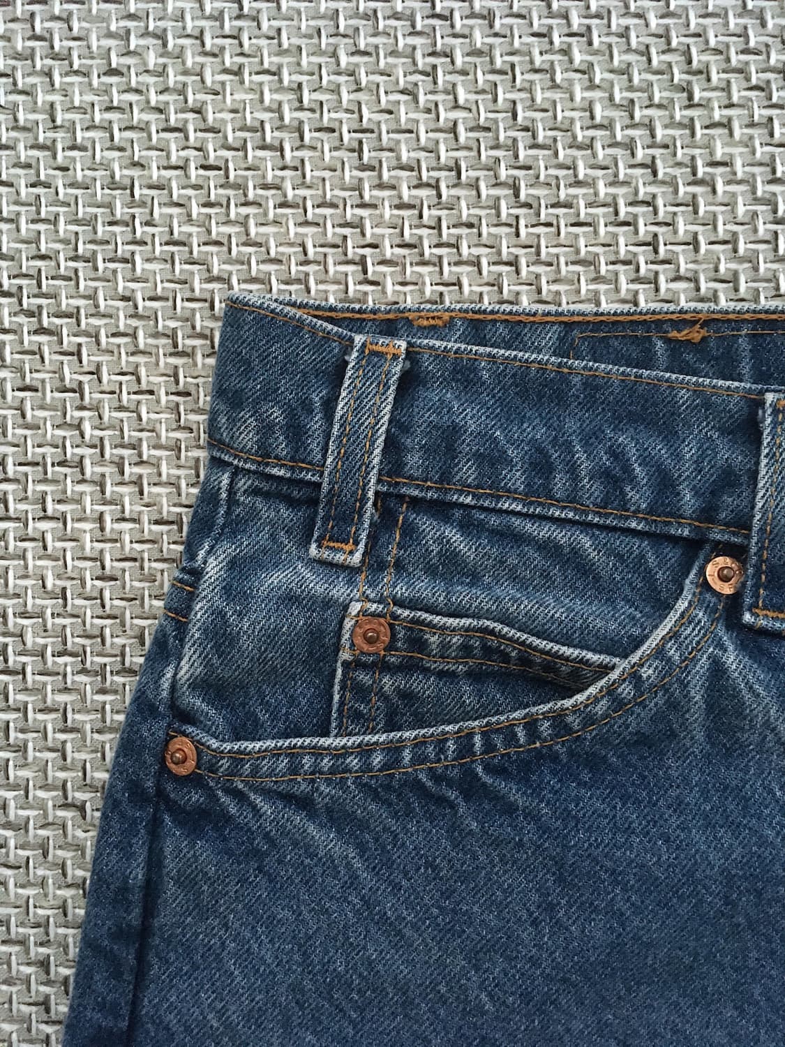 90s USA made 517 boots-cut denim pant 상품이미지3