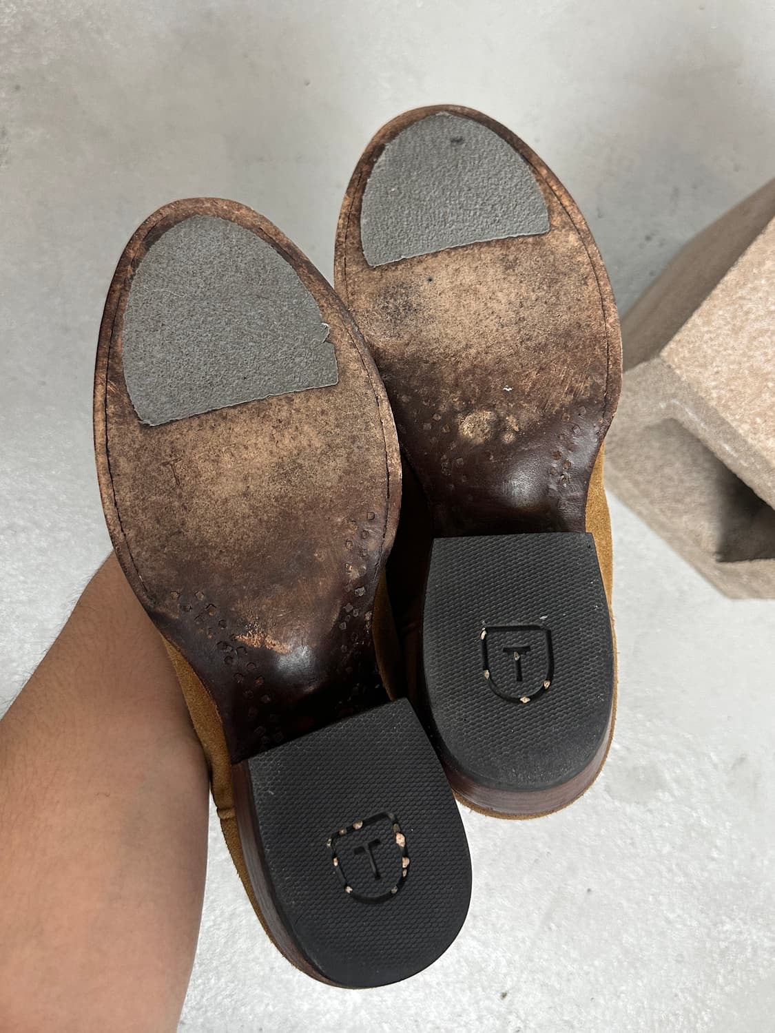 테코바스 죠니 스웨이드 웨스턴 부츠 카우보이 부츠 상품이미지7