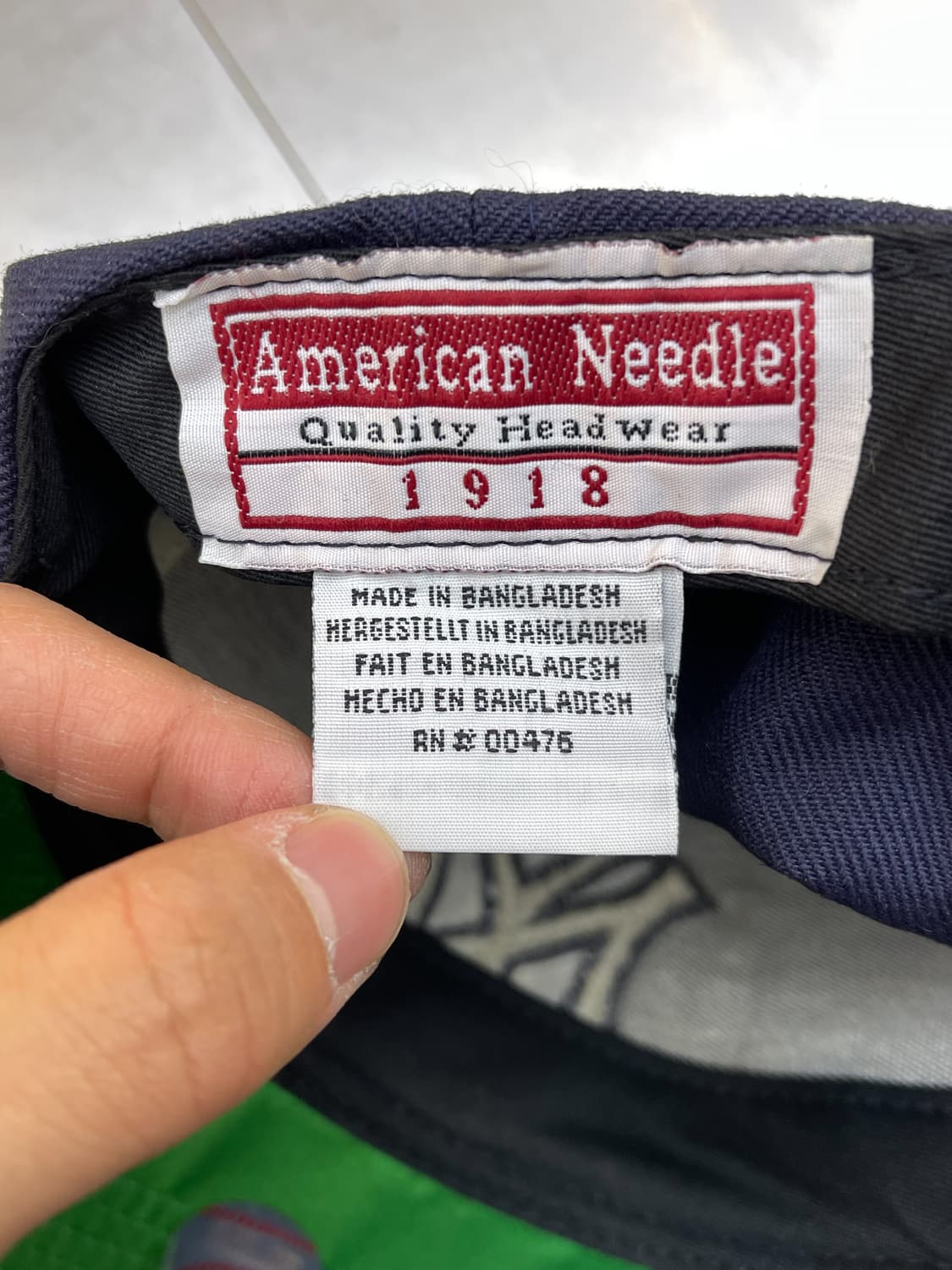 아메리칸 니들 90s 뉴욕 양키스 바젤 캡 상품이미지5