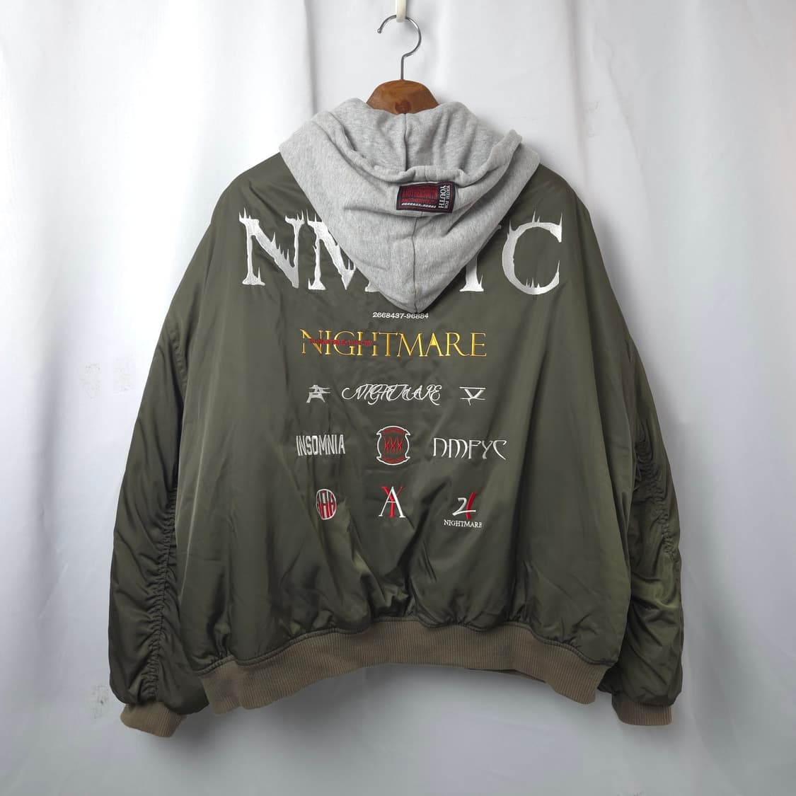 남여공용 프리 / 어나더유스 체인 MA-1 항공점퍼 상품이미지7