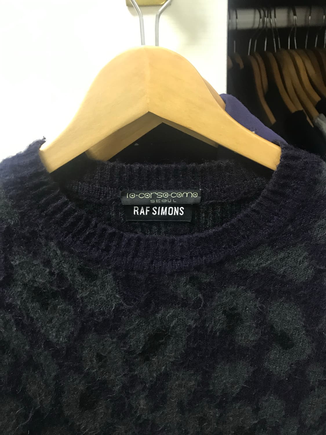 Raf Simons - LEOPARD MOAHIR 니트 상품이미지3