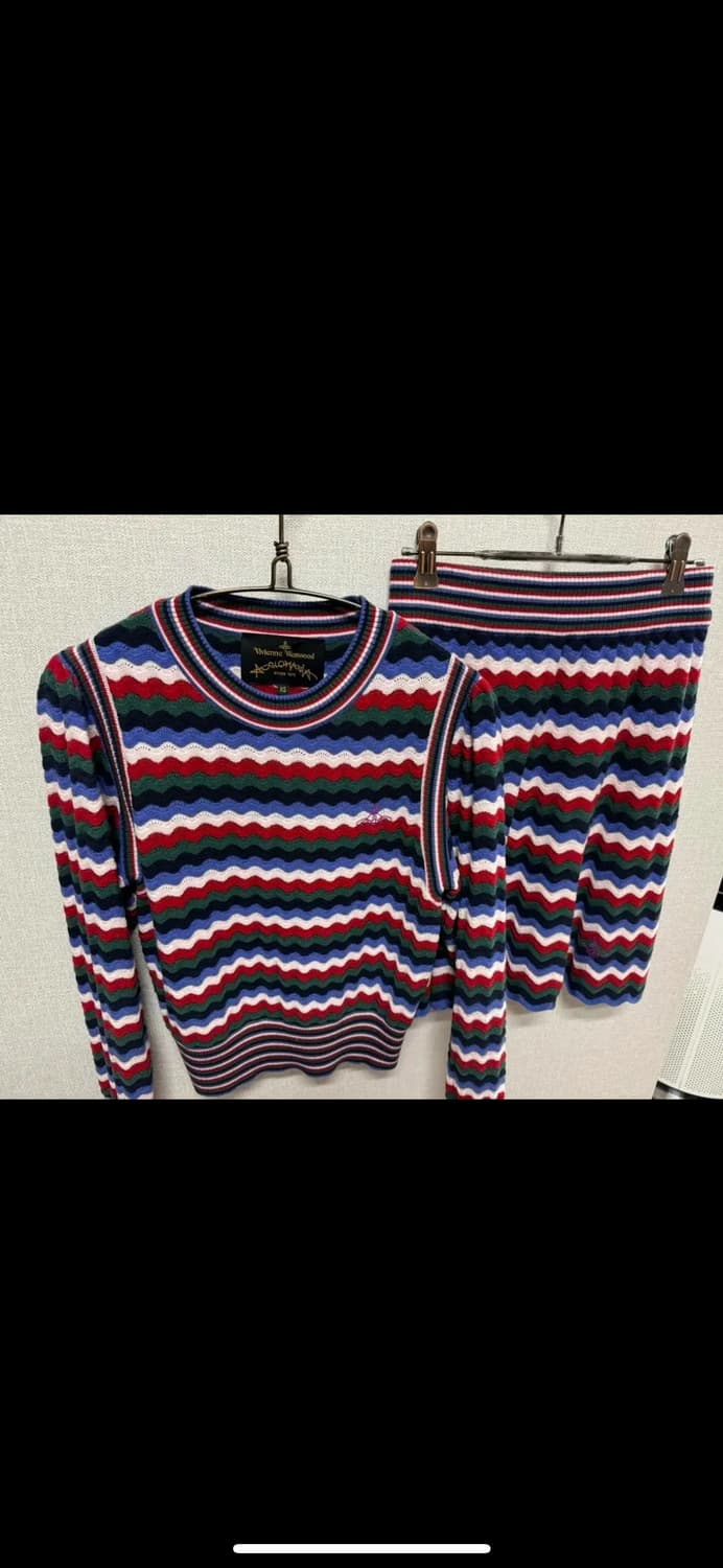 비비안웨스트우드 니트 셋업 상품이미지3