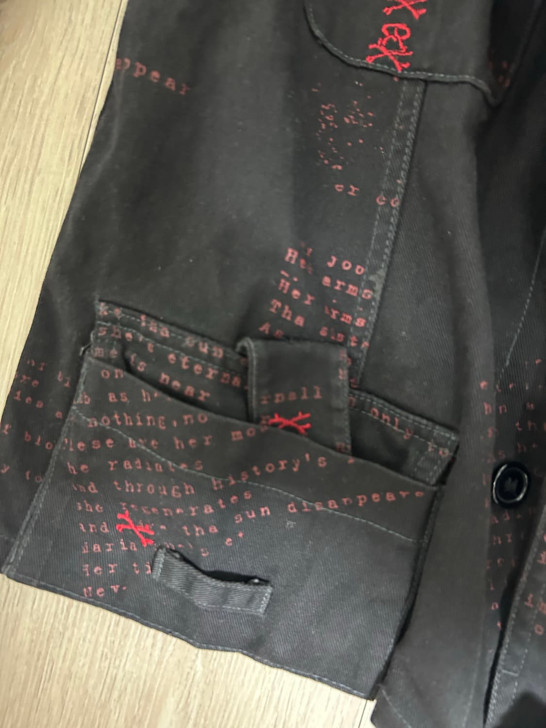 h.ANARCHY 고딕 펑크 자크켓 상품이미지2