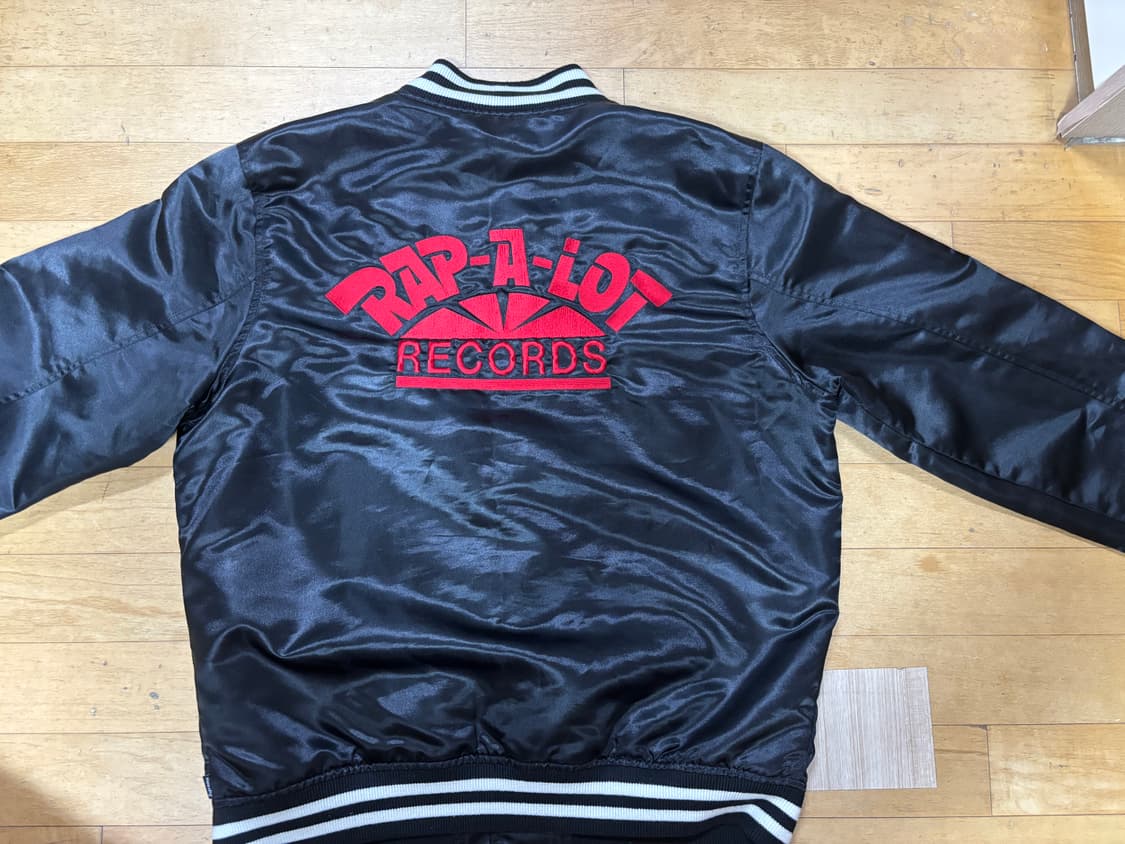 슈프림 x rap a lot records 콜라보 바시티 자켓  상품이미지3