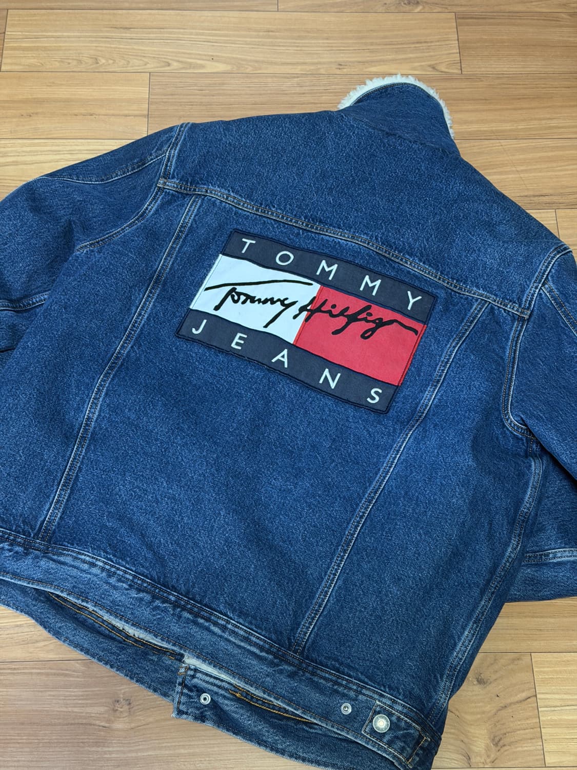 Tommy Jeans 아카이브 쉐르파 데님 자켓 XL 상품이미지2