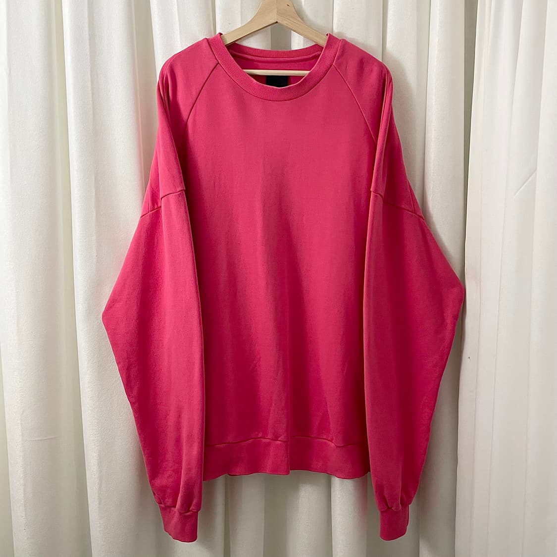 준지 아카이브 핑크 맨투맨 상품이미지3