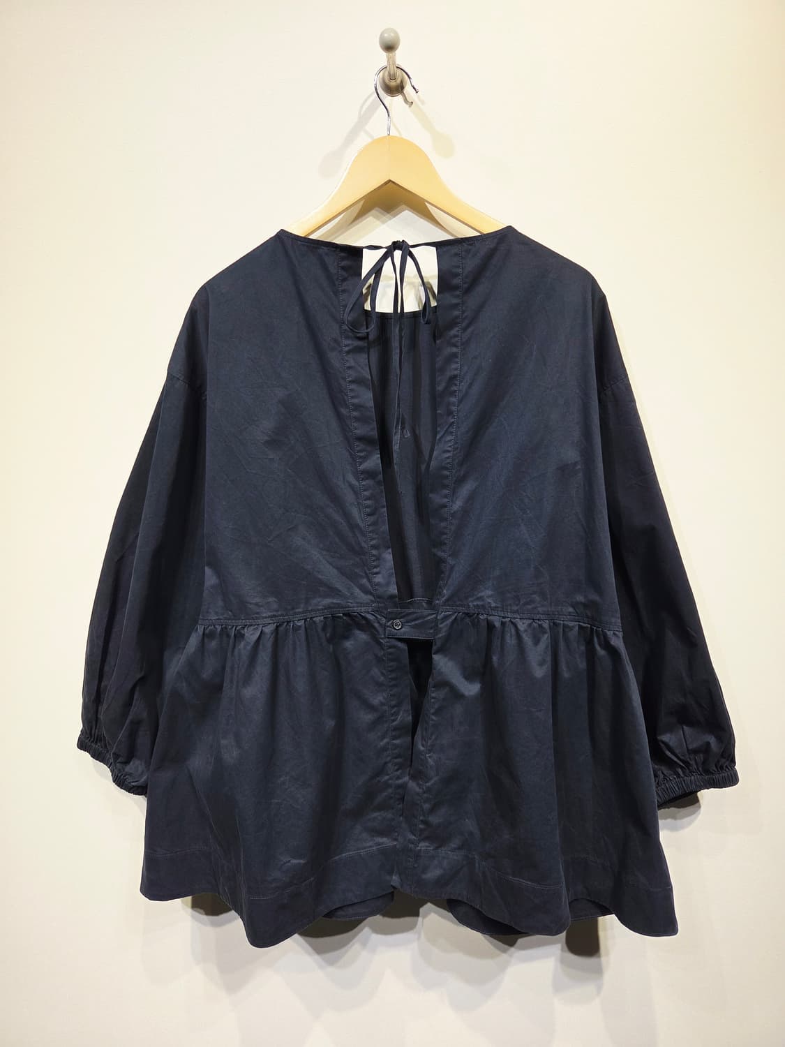 COS 코스 어드저스터블 튜닉 탑 네이비_42 상품이미지3