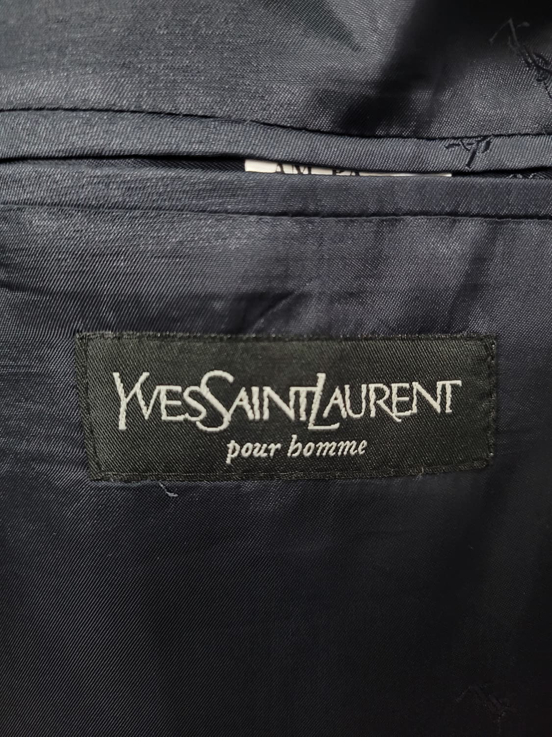 입생로랑 빈티지 금장버튼 YSL 각인 블레이저 자켓  상품이미지5