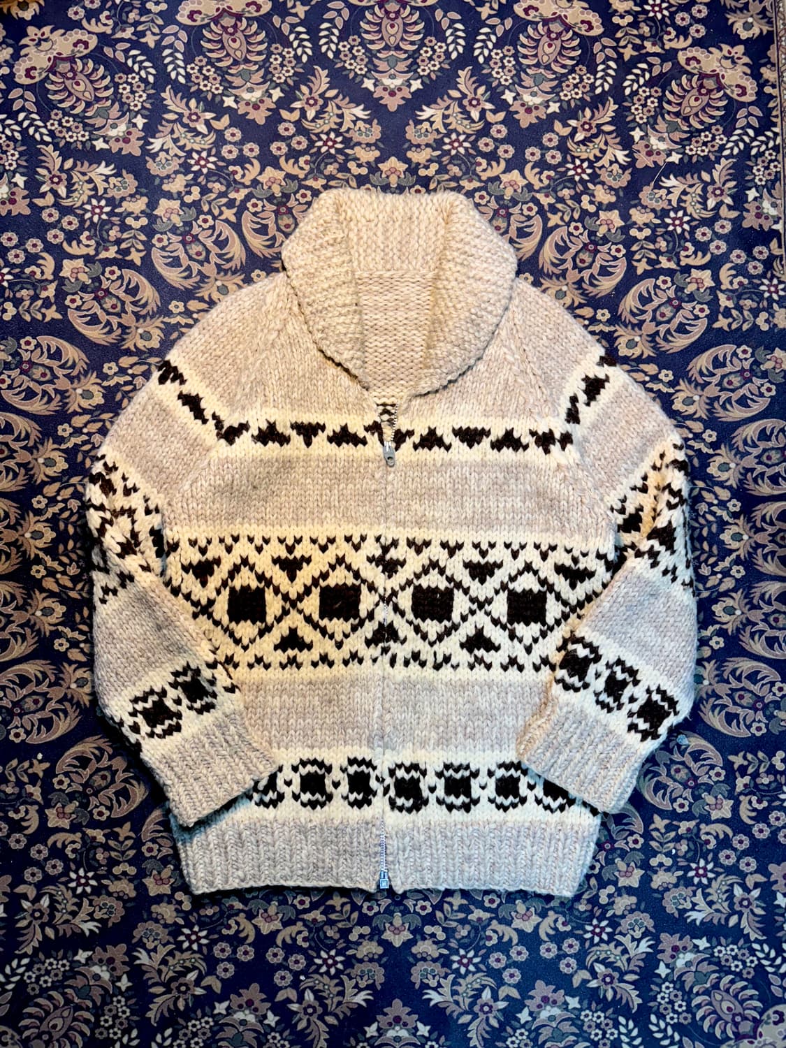 1950-1960s 오리지널 빈티지 코위찬 가디건 상품이미지1