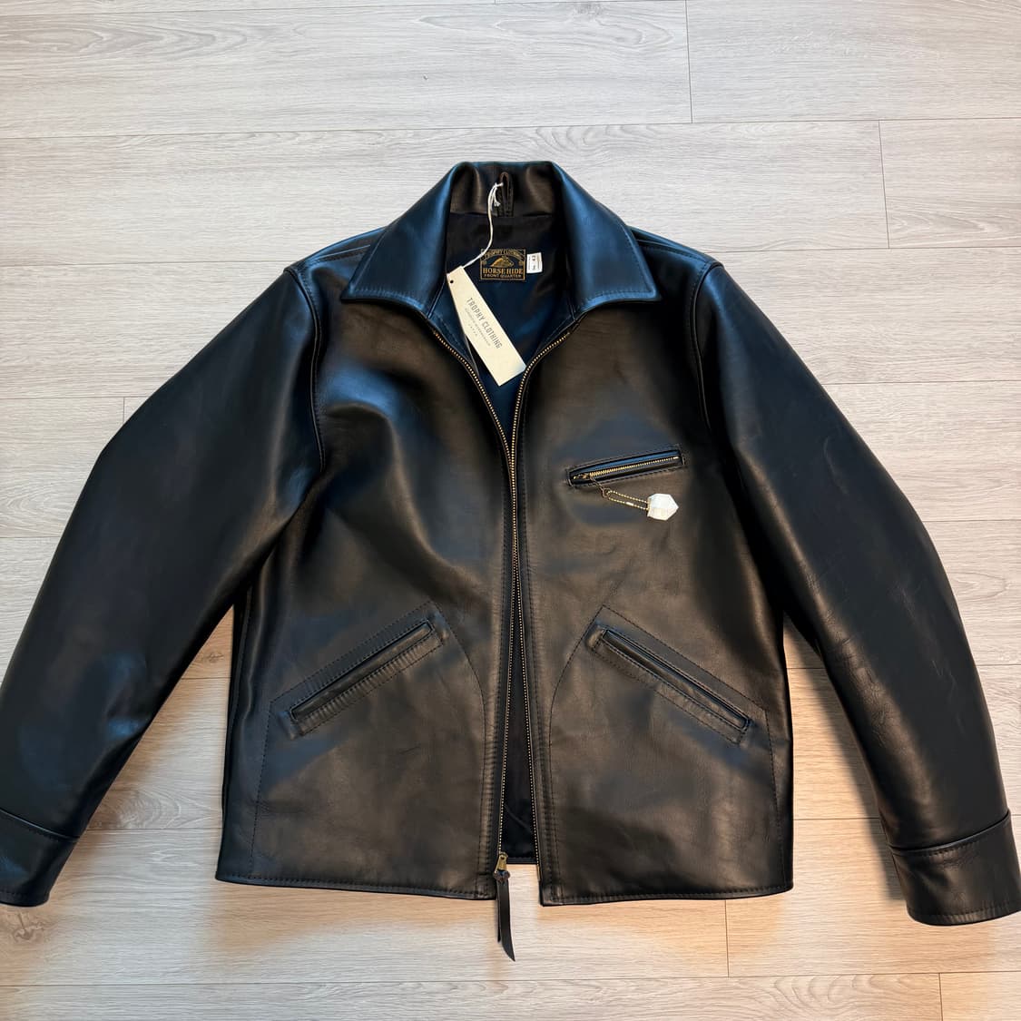 트로피클로딩 허밍버드 홀스레더 자켓 새상품 42 상품이미지7