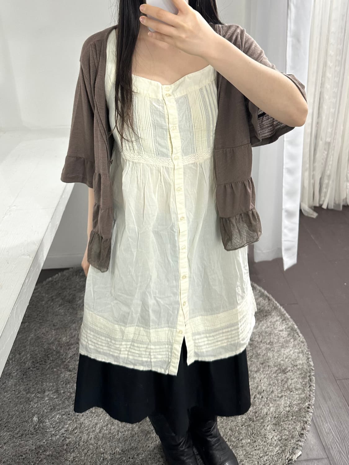 hush hush mori sleeveless 상품이미지2