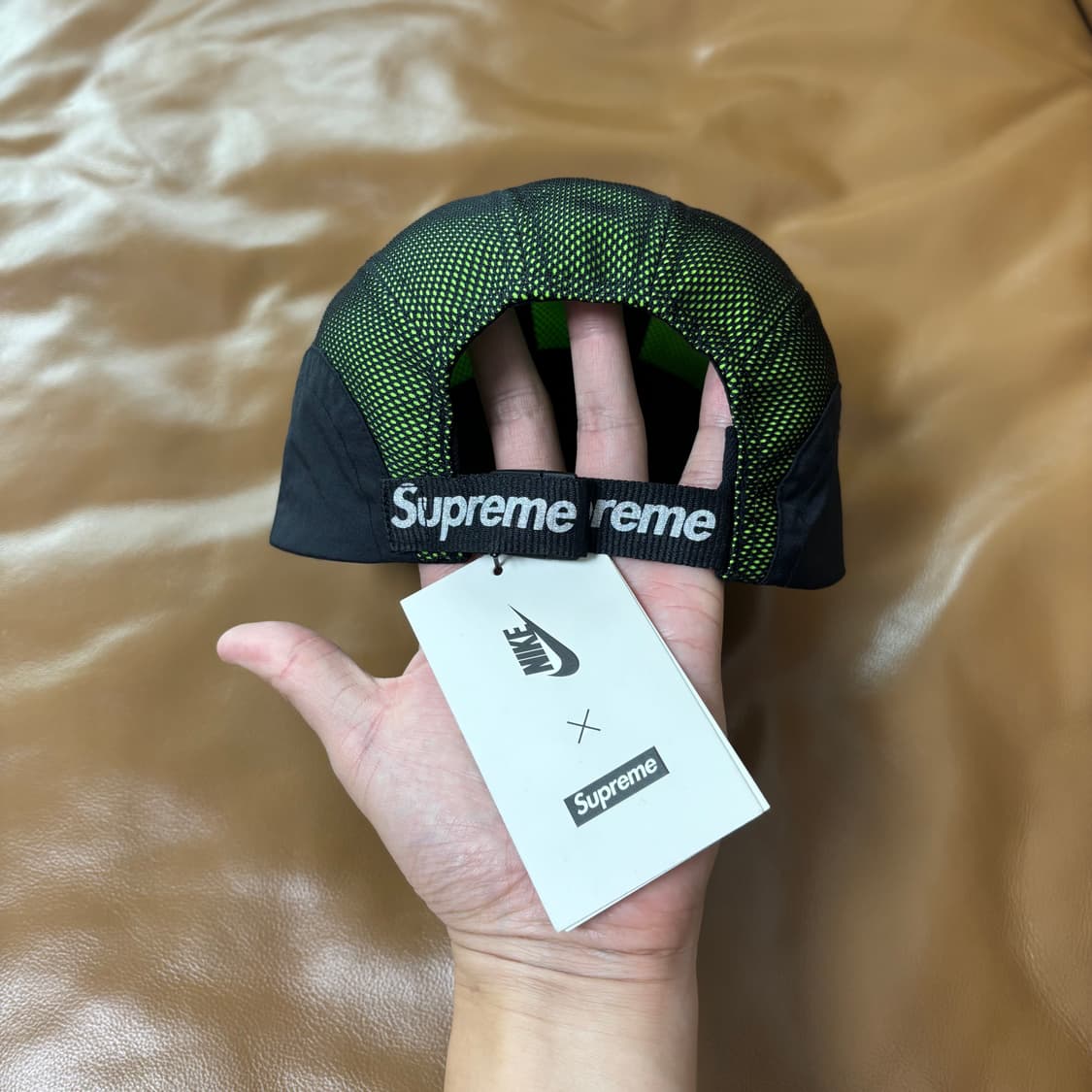Supreme x Nike 슈프림x나이키 트레일 블랙 러닝 캠프캡 모자 상품이미지7