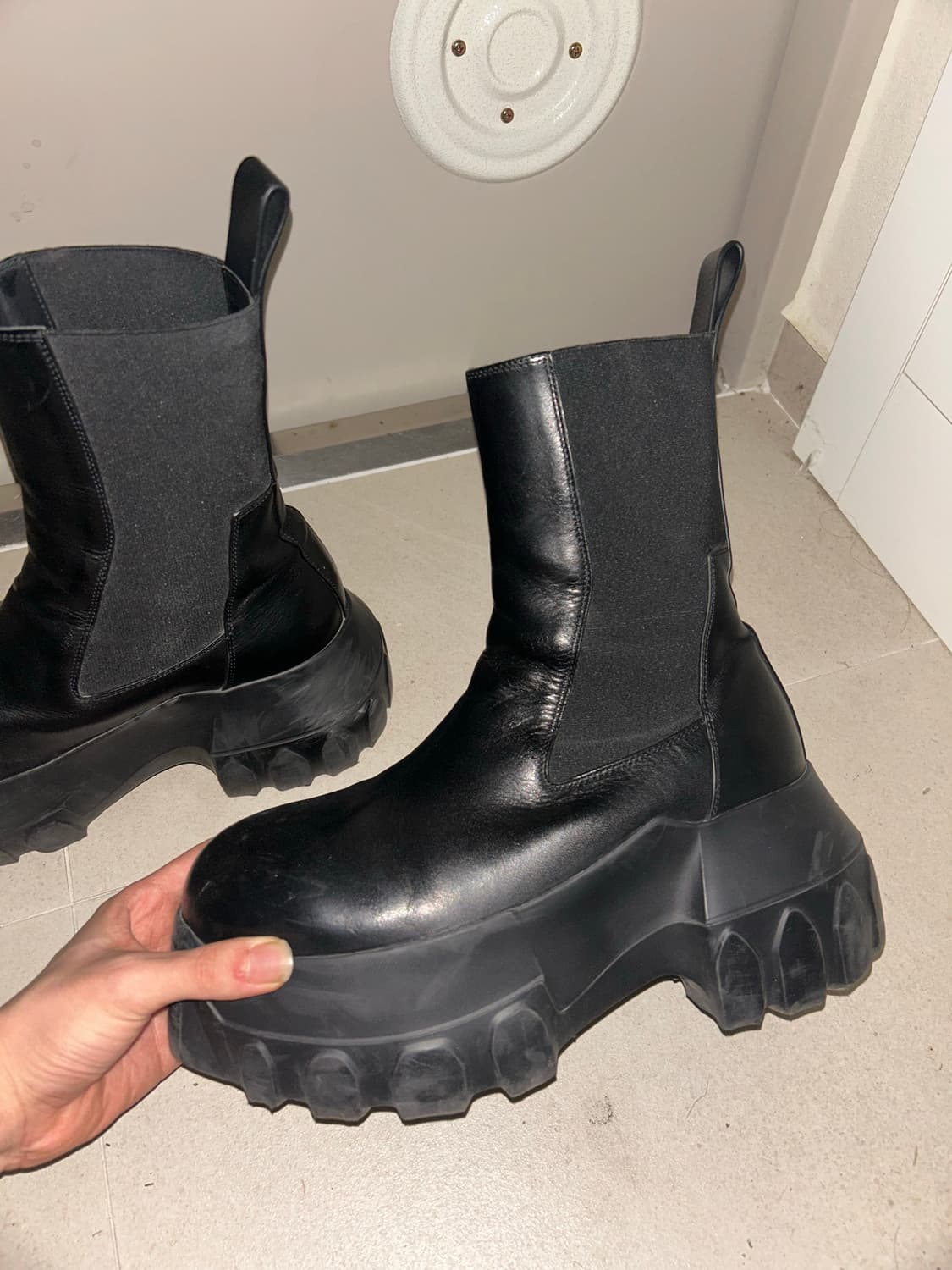 릭오웬스 메가트렉터 부츠 41 풀박 상품이미지2