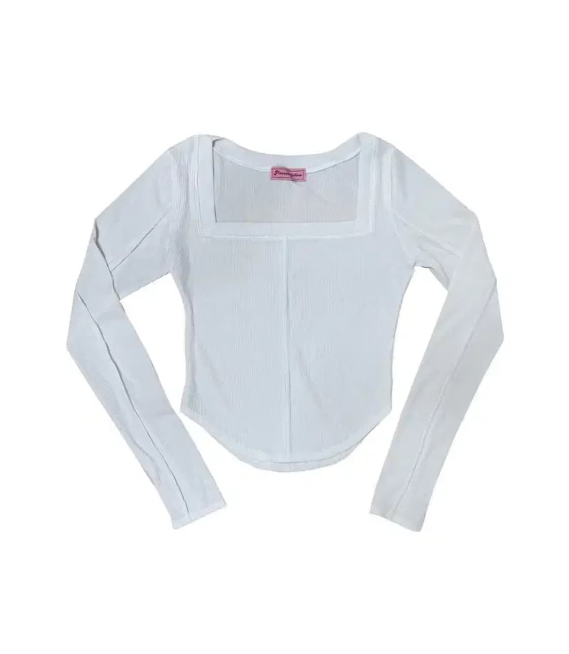 플리즈노팔로우 바비탑 SS 화이트 상품이미지1