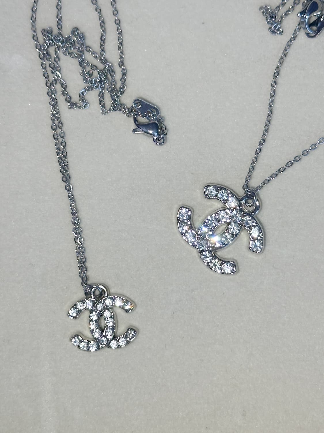 샤넬 CC로고 크리스탈 업사이클링 목걸이 상품이미지5