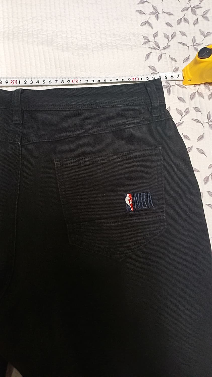 NBA 블랙데님반바지 34인치 기장52 상품이미지5