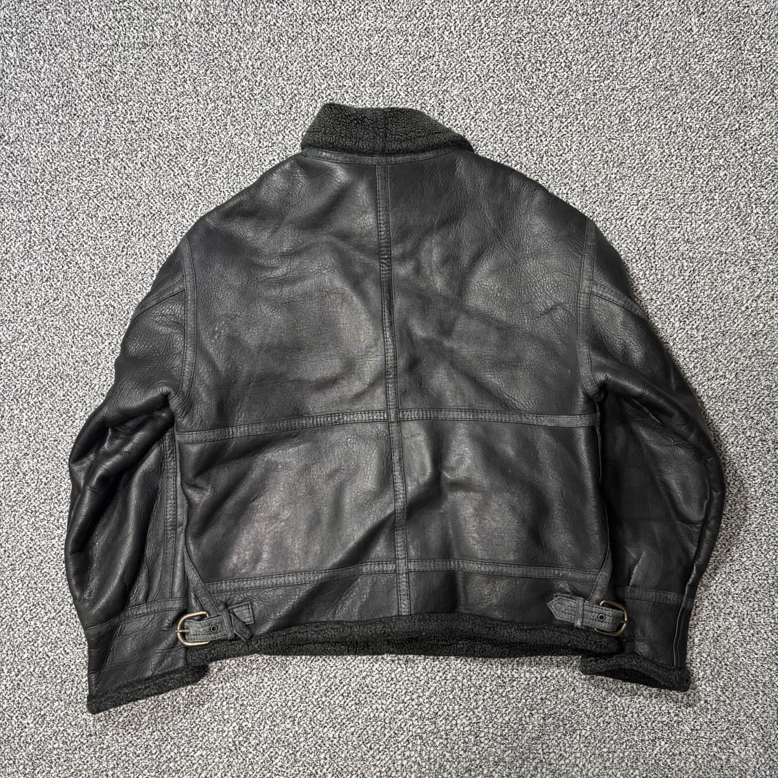 J.K members B-3 무스탕 자켓 (L) 상품이미지6