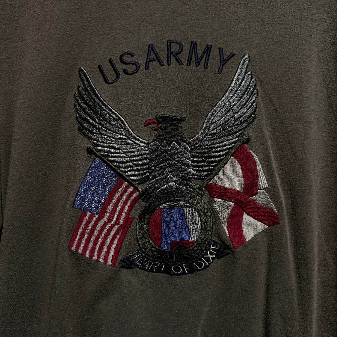 (상남자)밀리터리 L ,US ARMY 자수 반팔티 L 상품이미지2