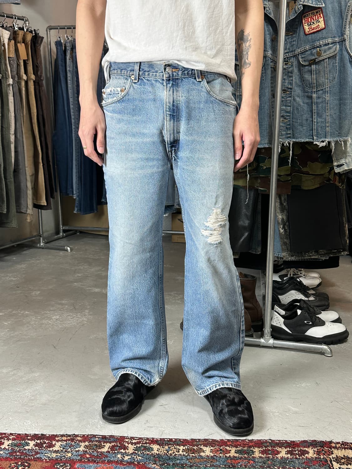 90's 빈티지 리바이스 517 부츠컷 상품이미지3