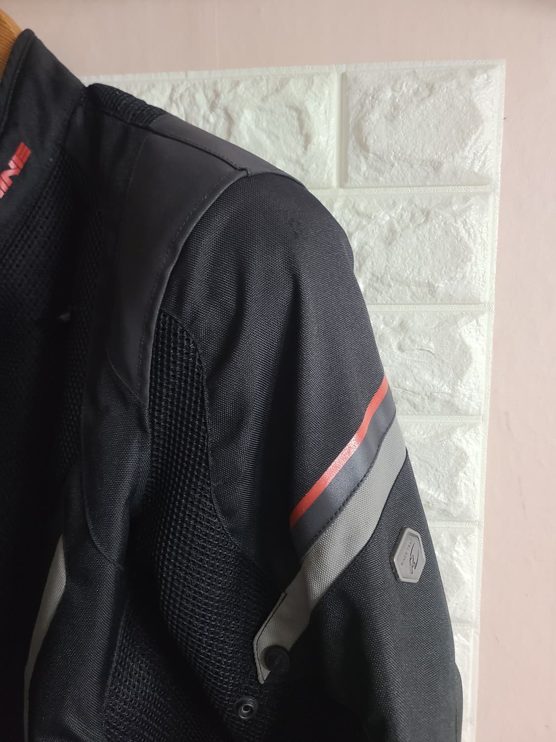 코미네 블랙 메쉬 오토바이 자켓(라지) 상품이미지2