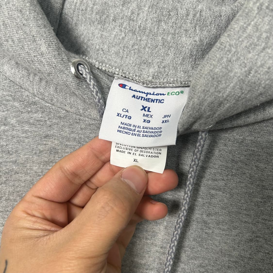 (XL) 챔피온 카이스트 후드티 상품이미지6