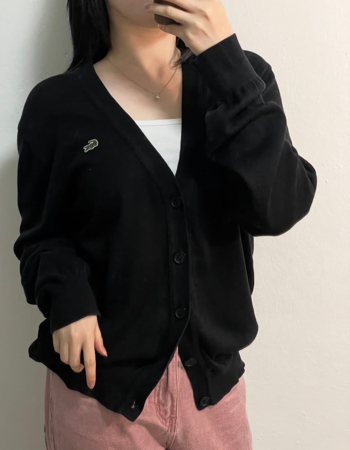 라코스테 와펜 가디건 상품이미지1