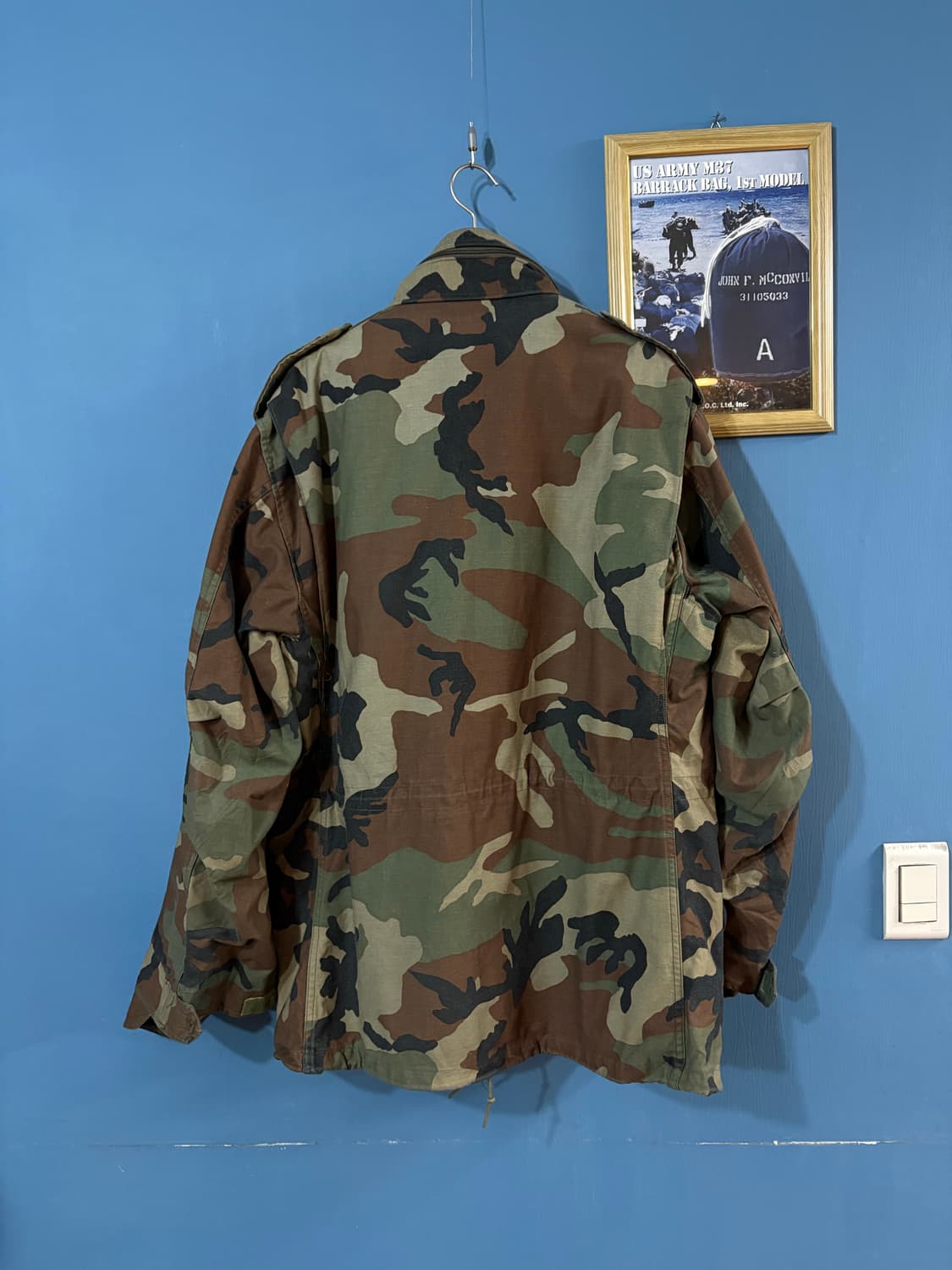 80‘s U.S Army Woodland Camo M-65 Field   상품이미지8