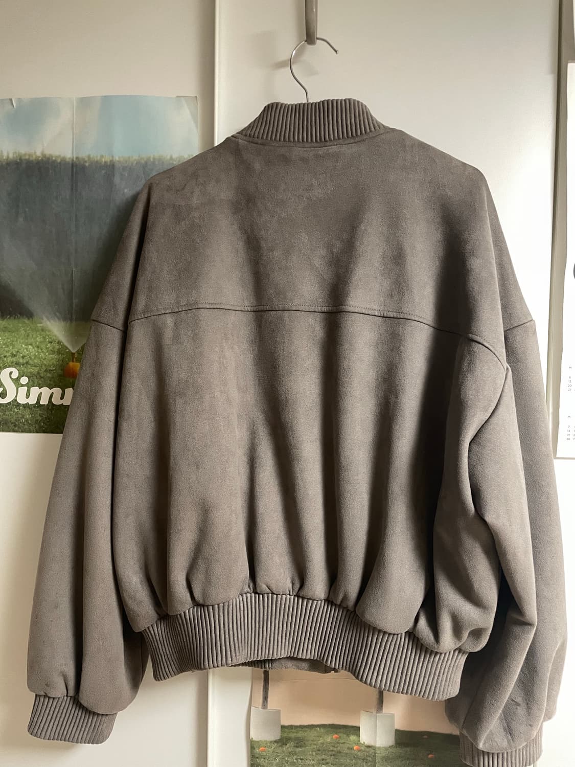 [상태최상] 자라 페이크 스웨이드 봄버자켓 - M 상품이미지2