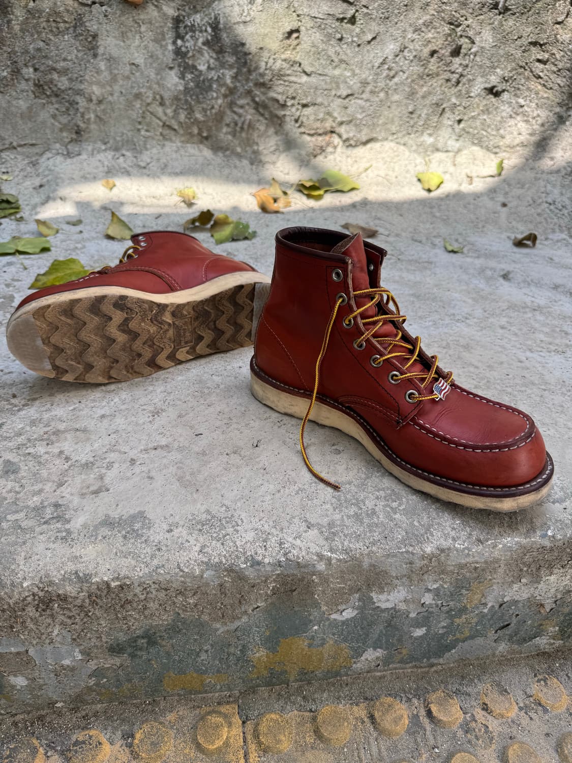 레드윙 8131 목토 부츠 (성조기,로고 각인/255사이즈) 상품이미지5