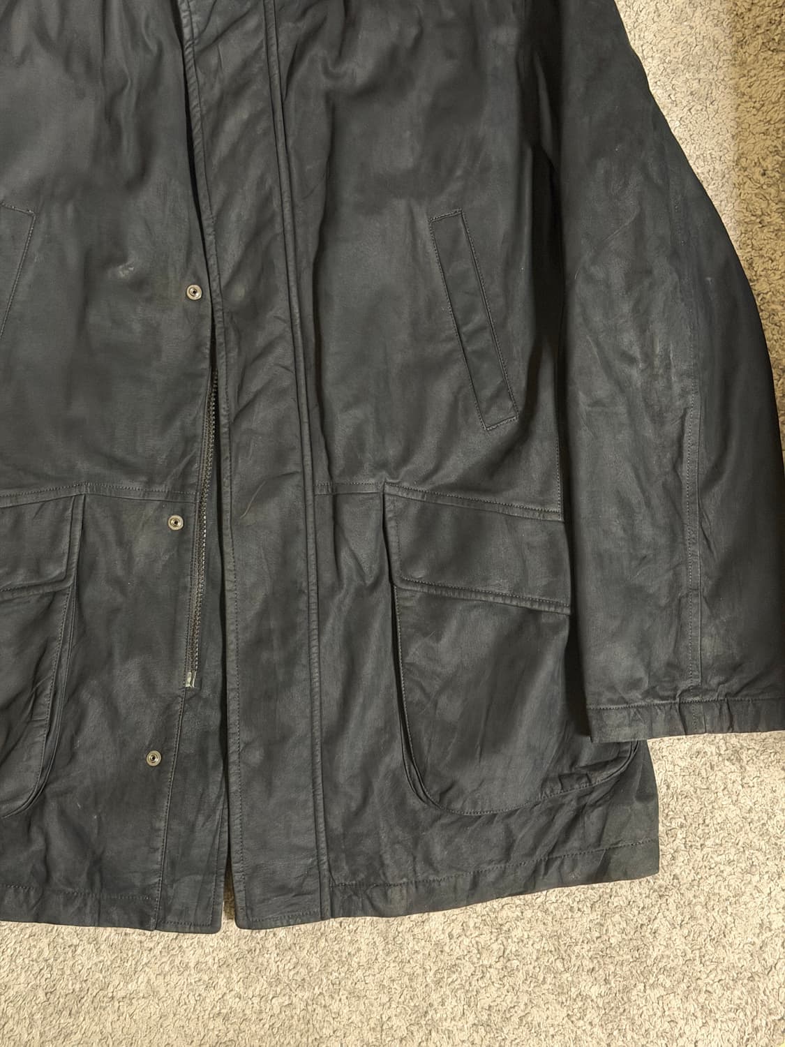 폴스튜어트 후드 모즈 코트 상품이미지6