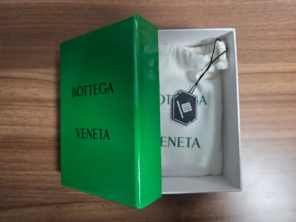 보테가 베네타 인트레치아토 크레딧 카드 케이스 블랙 [새상품] 상품이미지4