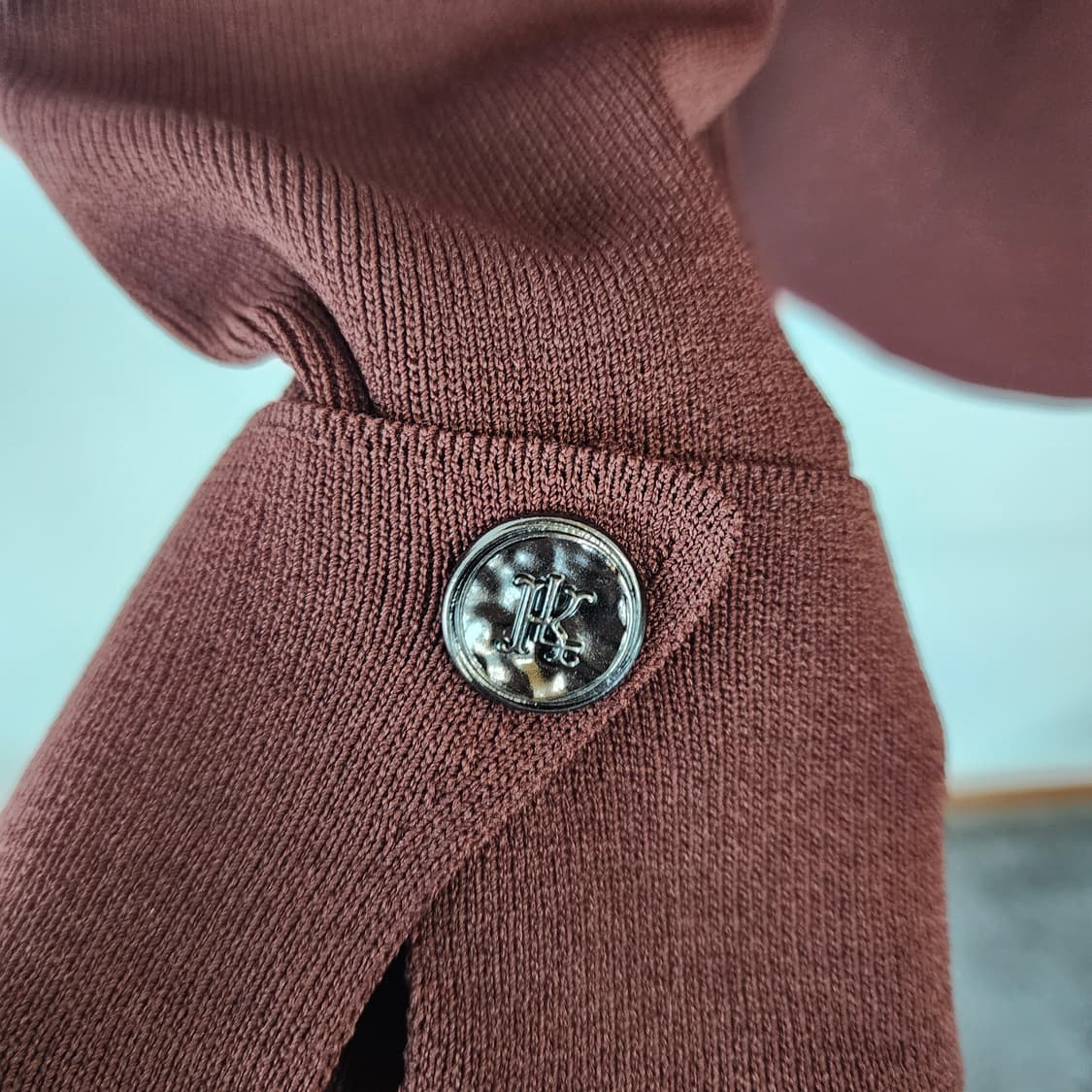 칼 라거펠트 브라운 가디건 상품이미지5