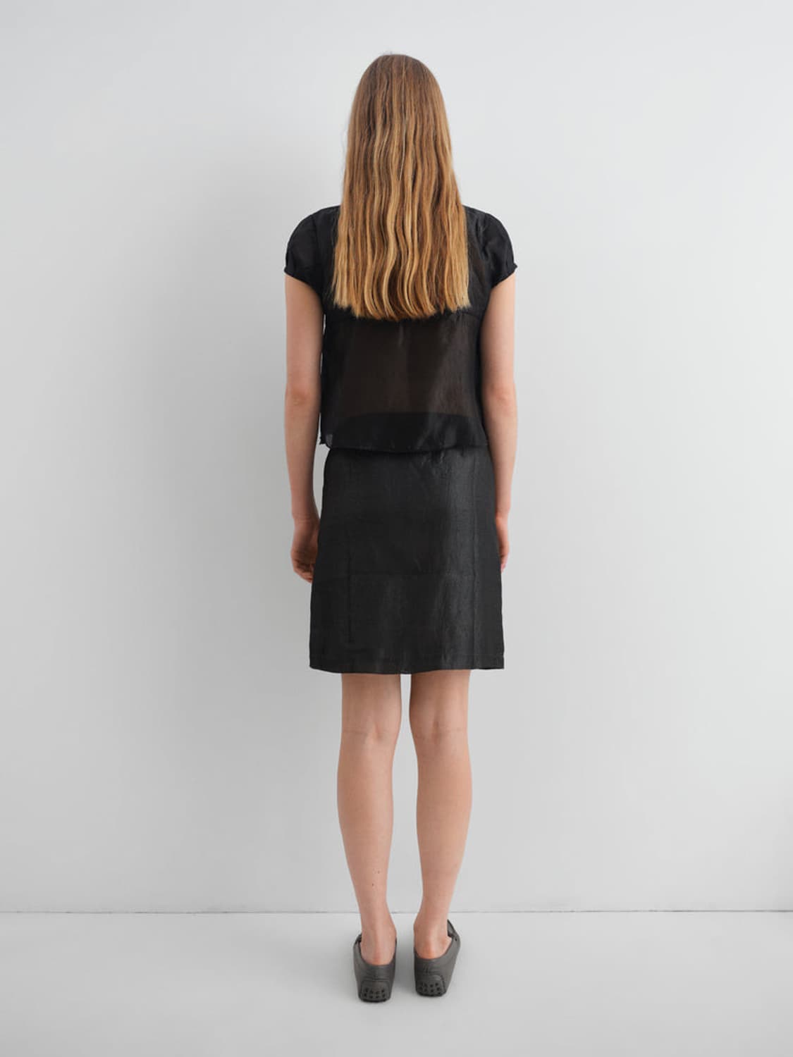 [S]기마구아스 Claude 스터드 스커트/블랙 상품이미지3