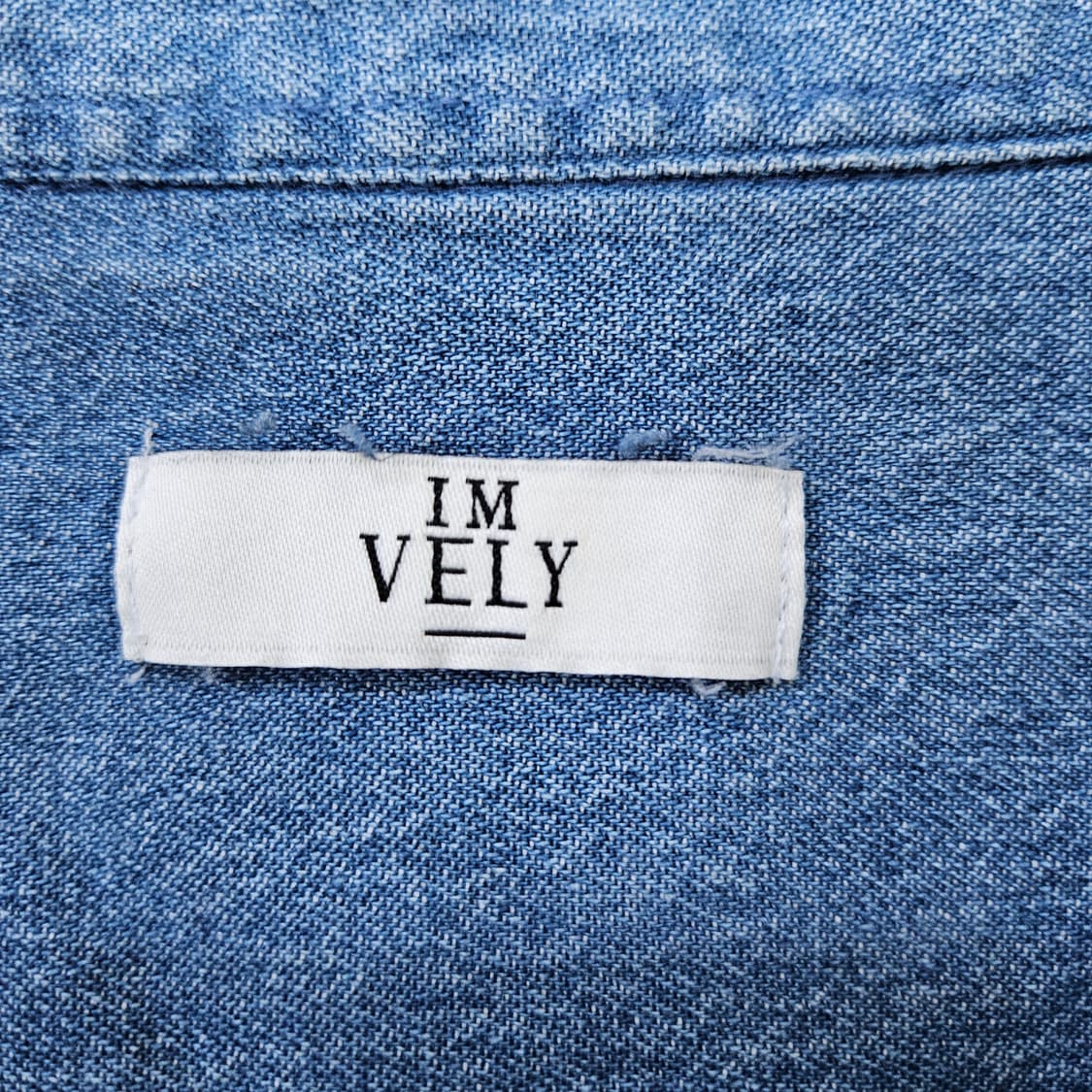 F 임블리 카라 데님 셔츠 0316Y 상품이미지3